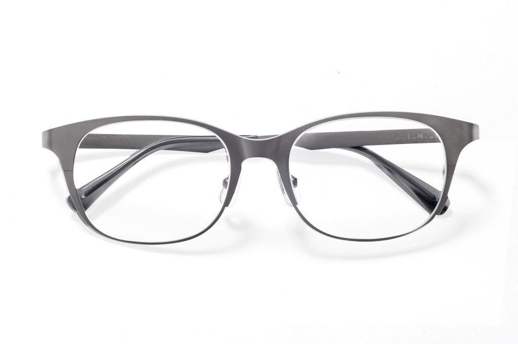 白山眼鏡 メガネ TITAN MEMO メモ チタンフレーム ブラウン種類メガネ