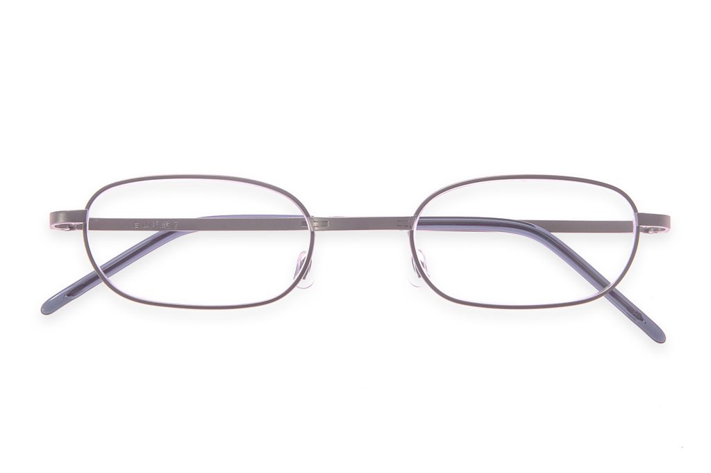 白山眼鏡 メガネ TITAN WALK ウォーク チタンフレーム ネイビーファッション