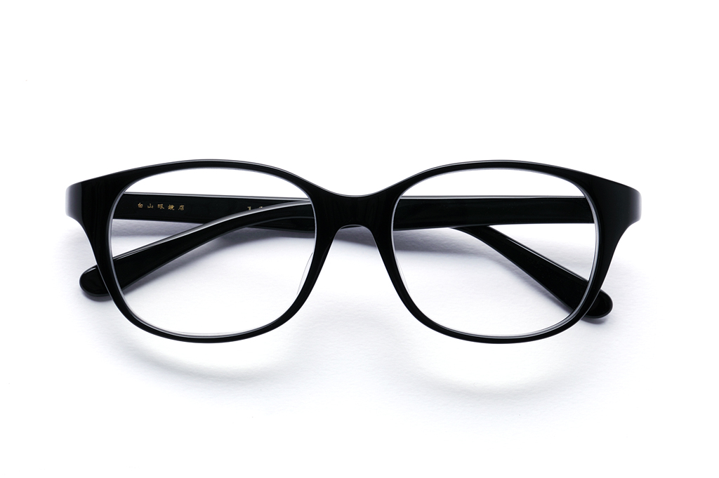 白山眼鏡メガネ眼鏡hakusan黒縁メンズ - サングラス/メガネ